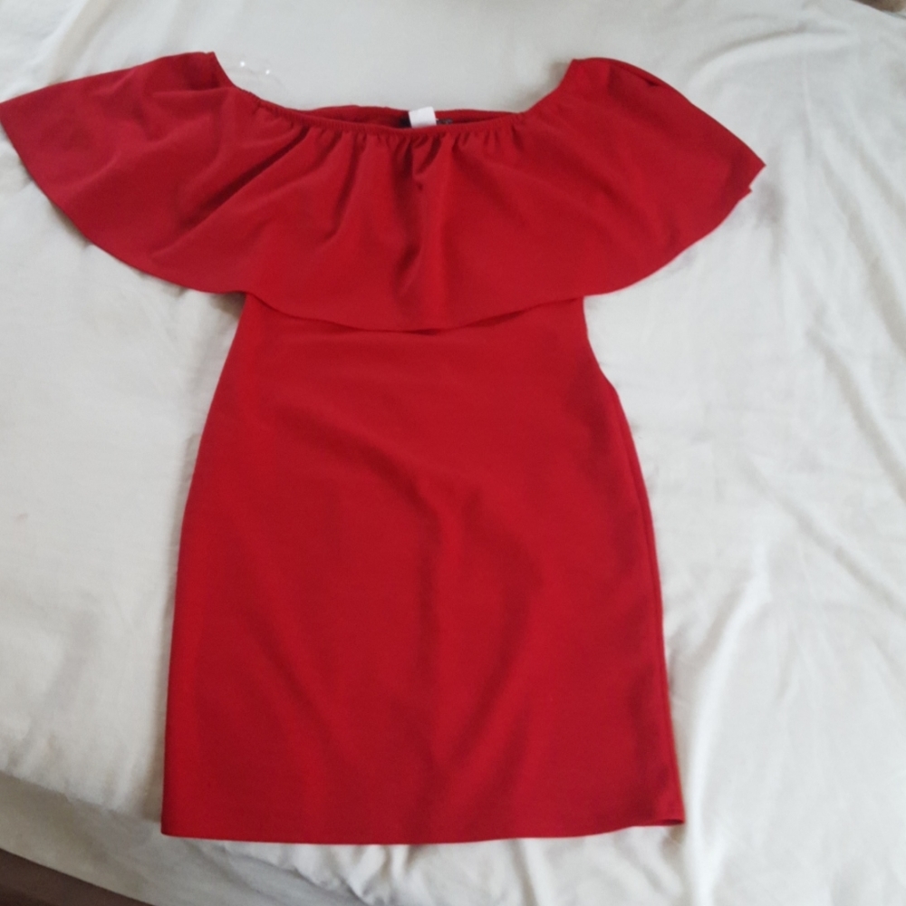 Off the shoulder dress